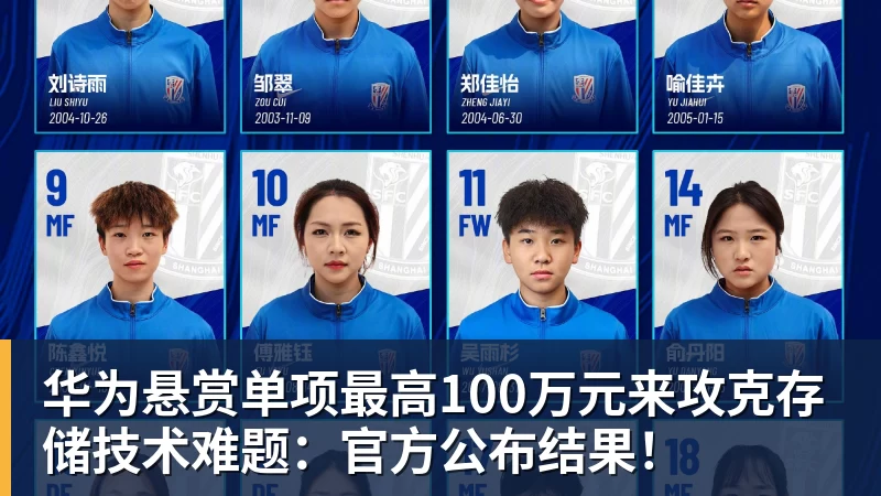 好博体育华为悬赏单项最高100万元来攻克存储技术难题：官方公布结果！