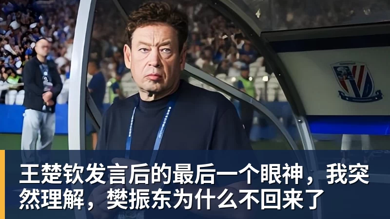好博体育王楚钦发言后的最后一个眼神，我突然理解，樊振东为什么不回来了